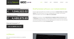 Desktop Screenshot of mytelecom.ngx3.be