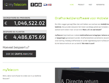 Tablet Screenshot of mytelecom.ngx3.be